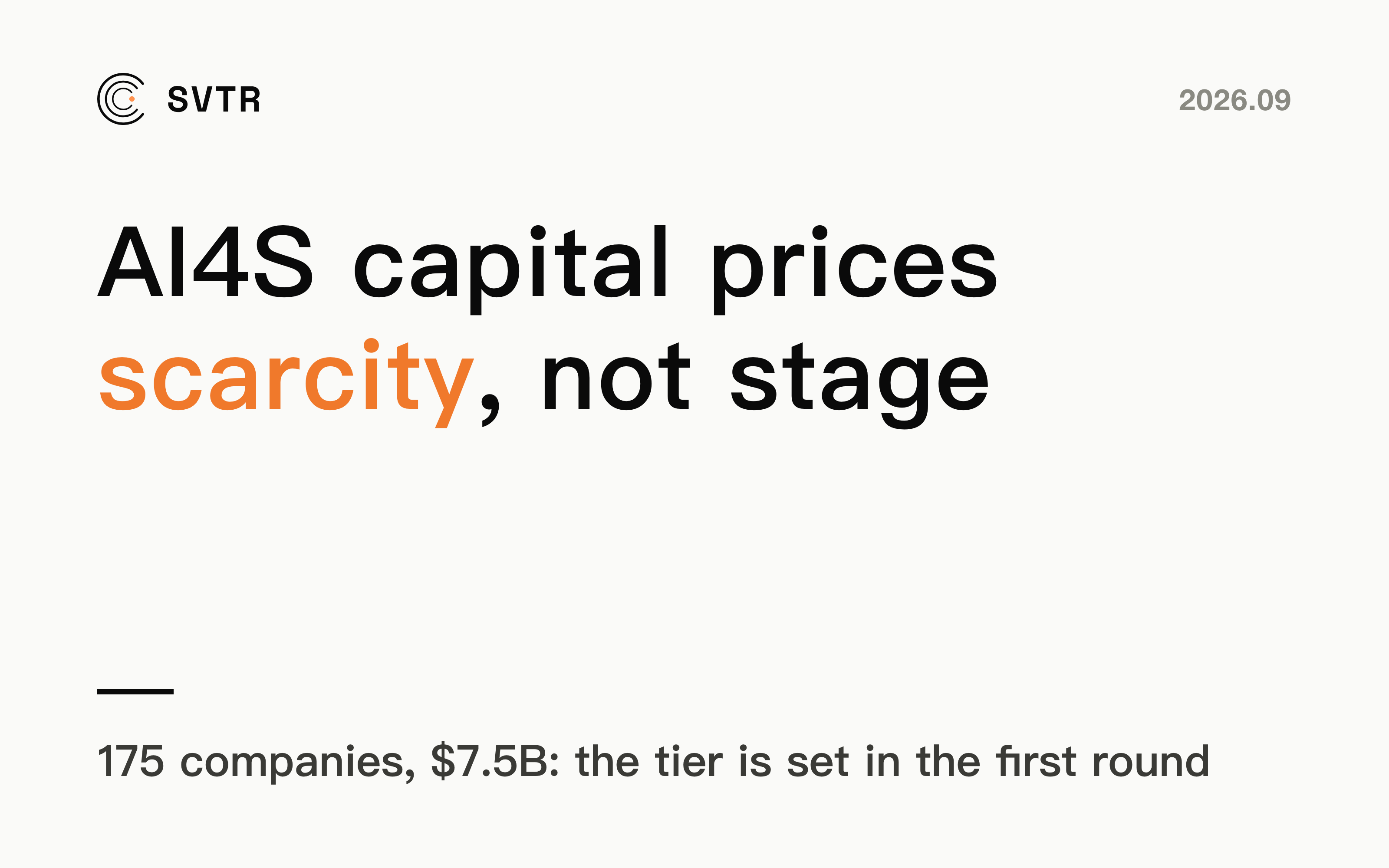 AI4S Valuations Are Set Before the Science Is Proven